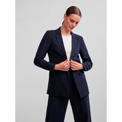 Blazer Bossy Loose Fit Sky Captain / Aop Pinstripe S