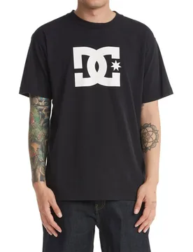 T-shirt à Manches Courtes Dc Star Black L - Dc shoes - FashionsVida
