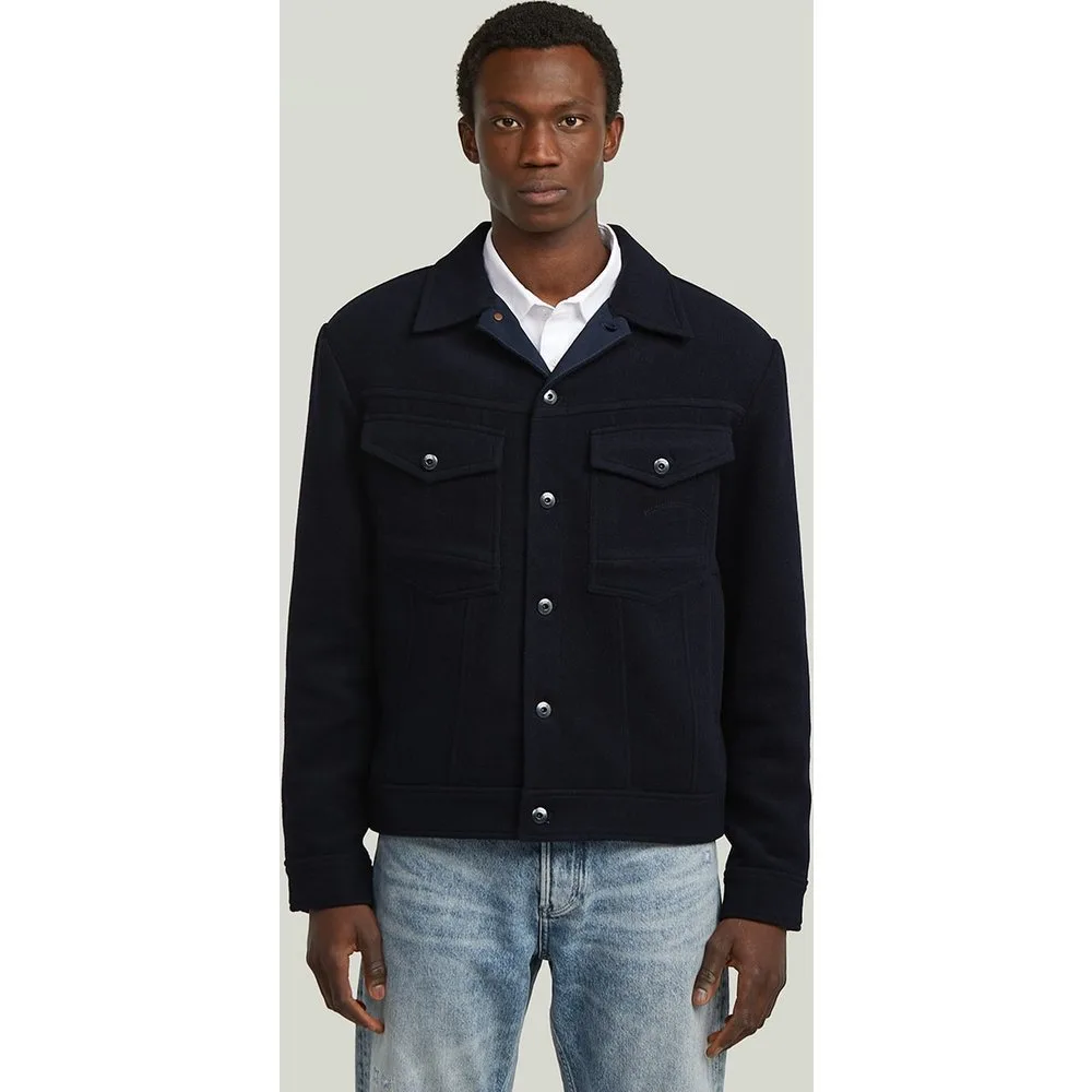 Chaqueta de lana de hombre estilo cazadora - G-Star - FashionsVida