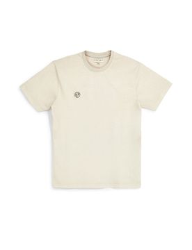 T-shirt beige girocollo tinta unita PT-M-T-9066 M