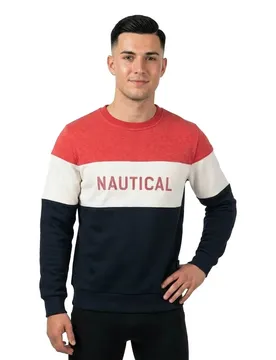 Felpa Rob Sr Red / Pearl / Dark Navy 2XL