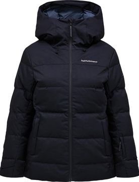 Isolierende Skijacke W Shred Down Jacket Black für Damen Größe XS schwarz
