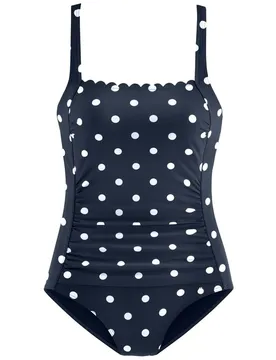 Jada Damen Badeanzug, blau 48D