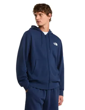 Felpa Con Zip Simple Dome Light Regular Summit Navy L