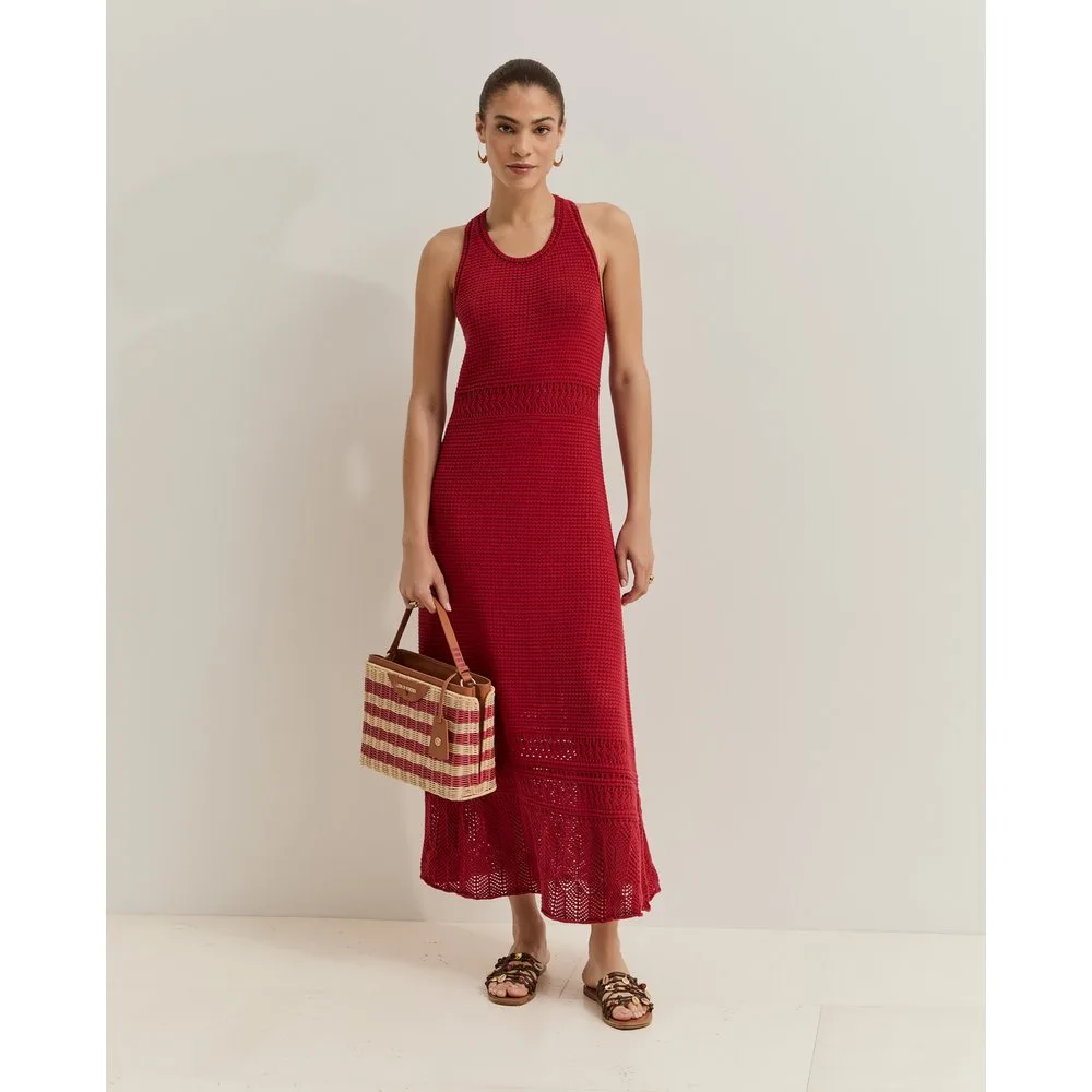 Vestido largo de mujer de punto - Lion of Porches - FashionsVida