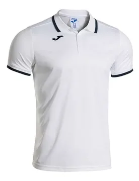 Polo à Manches Courtes Combi Premium White / Navy 4-5 Années Garçon - Joma - FashionsVida
