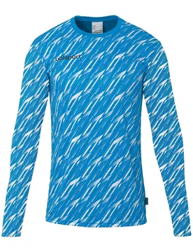 Progressive Langarm-Torwarttrikot - Bleu - male - Size: M