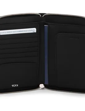 Portapasaporte con cremallera belden de piel - Tumi - FashionsVida