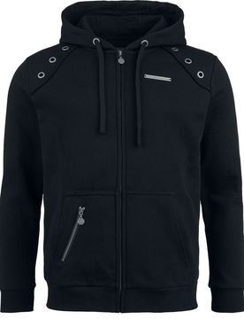 Kapuzenjacke - Herz Und Seele - S bis 5XL - für Männer - Größe 5XL - schwarz - Lizenziertes Merchandise! - Männer - male
