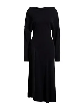 Vestido midi Mujer Negro S Mujer - P.A.R.O.S.H. - FashionsVida