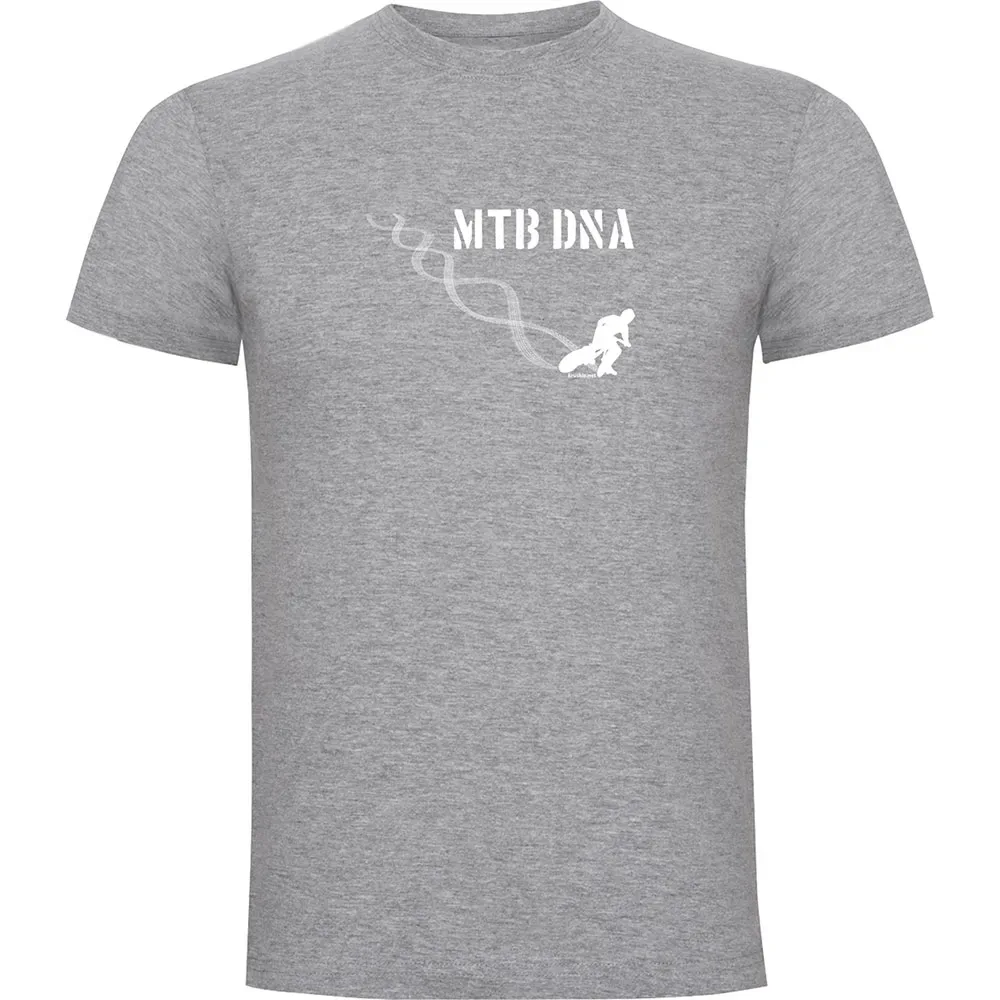 Maglietta A Maniche Corte Mtb Dna Heather Grey - Kruskis - FashionsVida