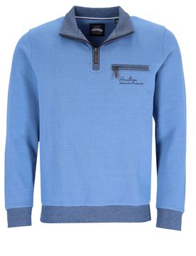 Zick Zack Struktur H Sweatshirt Sta male