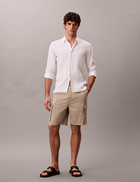 Calvin klein shorts cargo uomo kaki