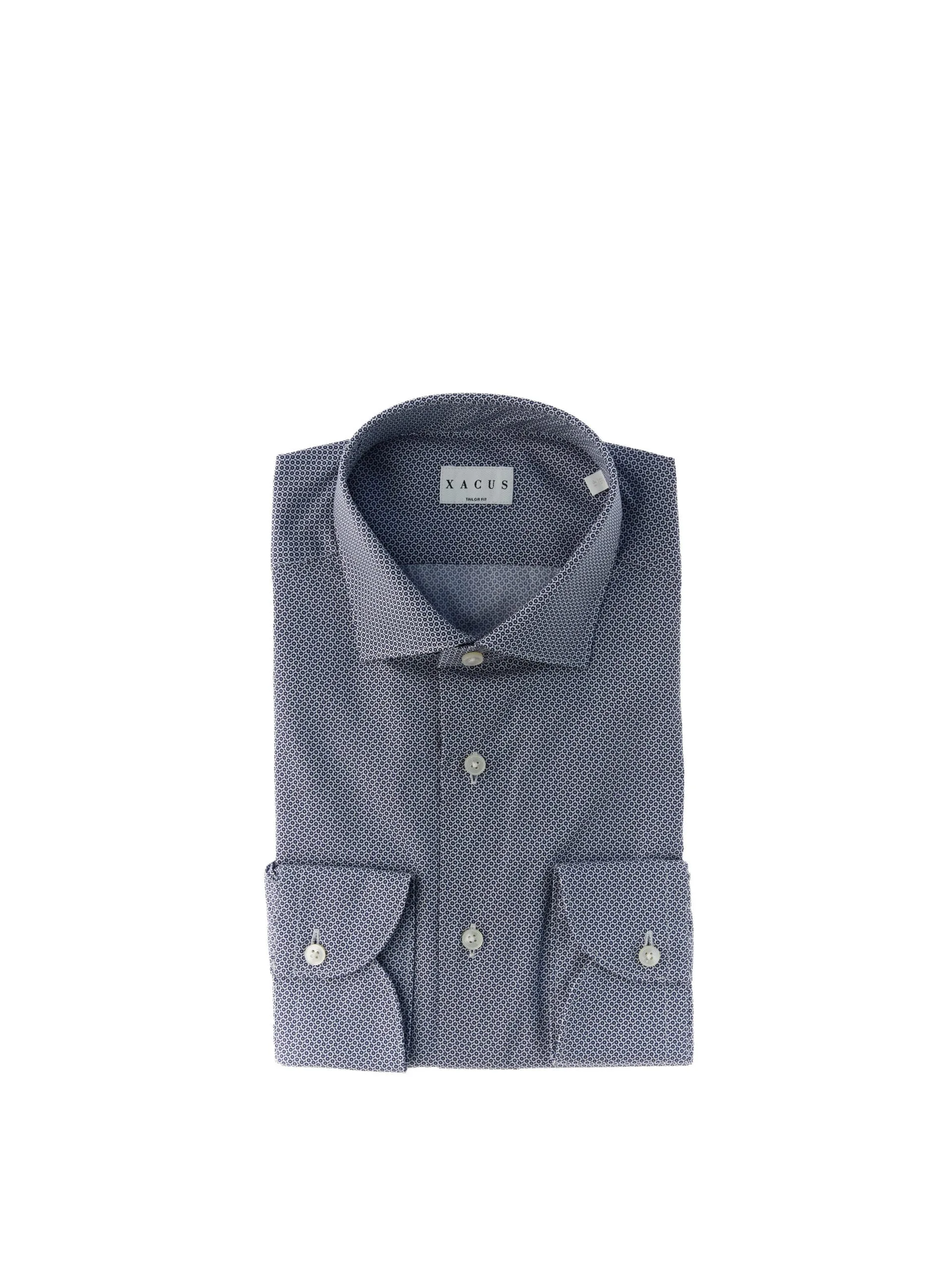 XACUS Camicia tailor fit BLU 40 - Xacus - FashionsVida