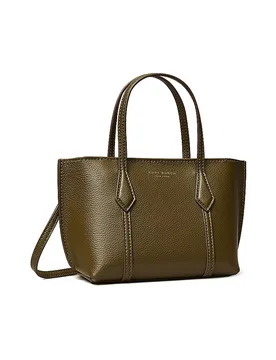 Bolso de piel - Tote Bag PERRY Mini oliva - Tory burch - FashionsVida