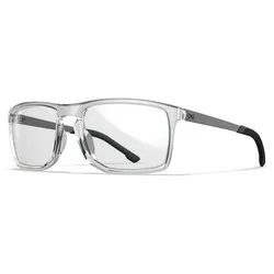 Axe Glasses Frame Gloss Crystal Clear One Size Men,Women