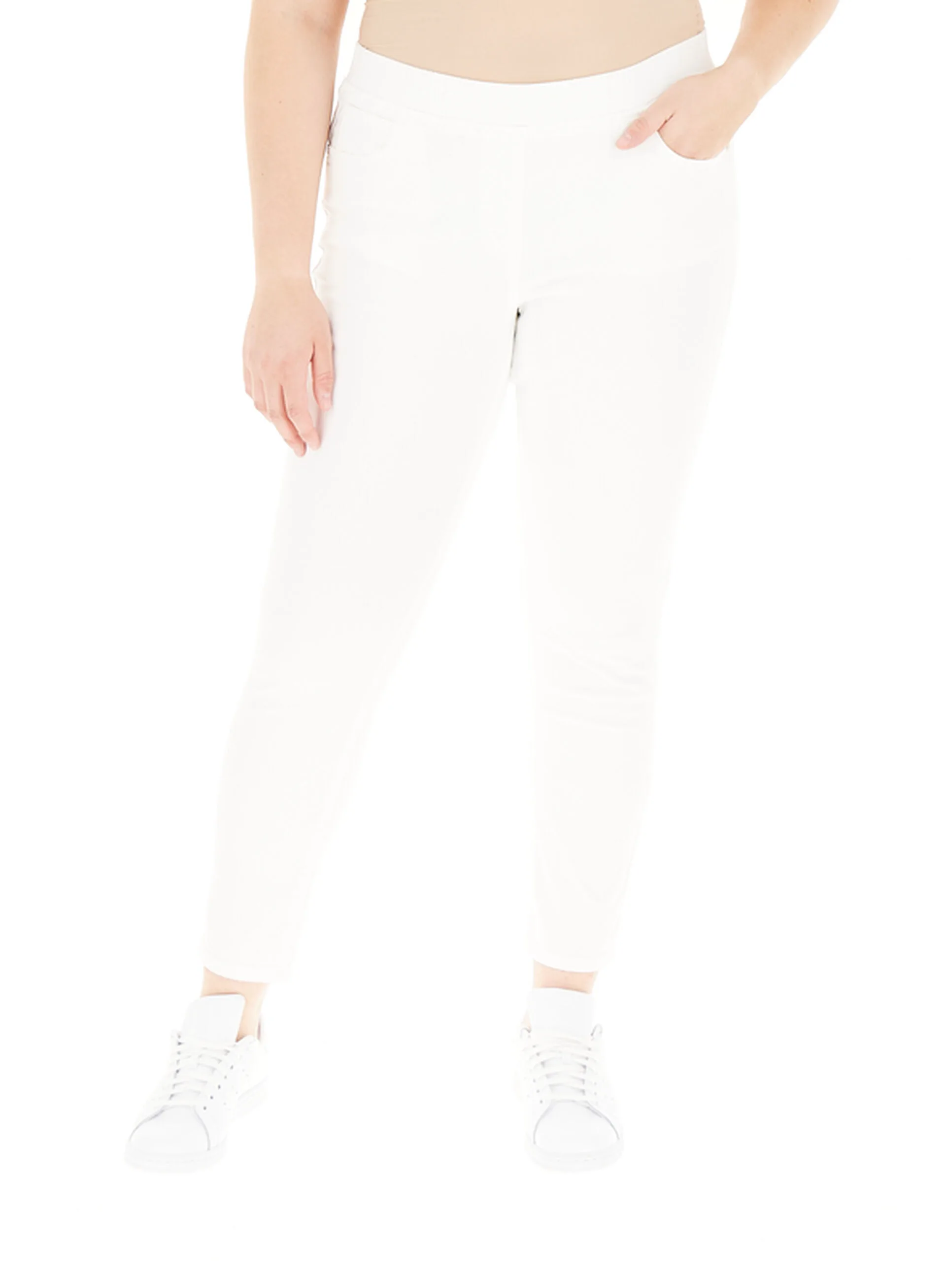 Pantalone in cotone BIANCO 54 - ELENA MIRO' - FashionsVida