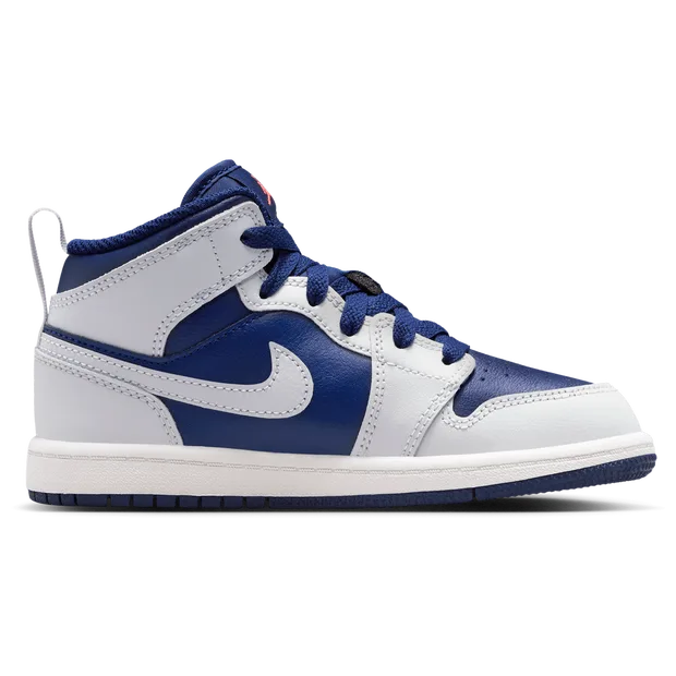 Aj1 Mid Toddler Trainers - Blue - Size 10.5 - Leather - Blue - Size: 10.5 - Jordan - FashionsVida