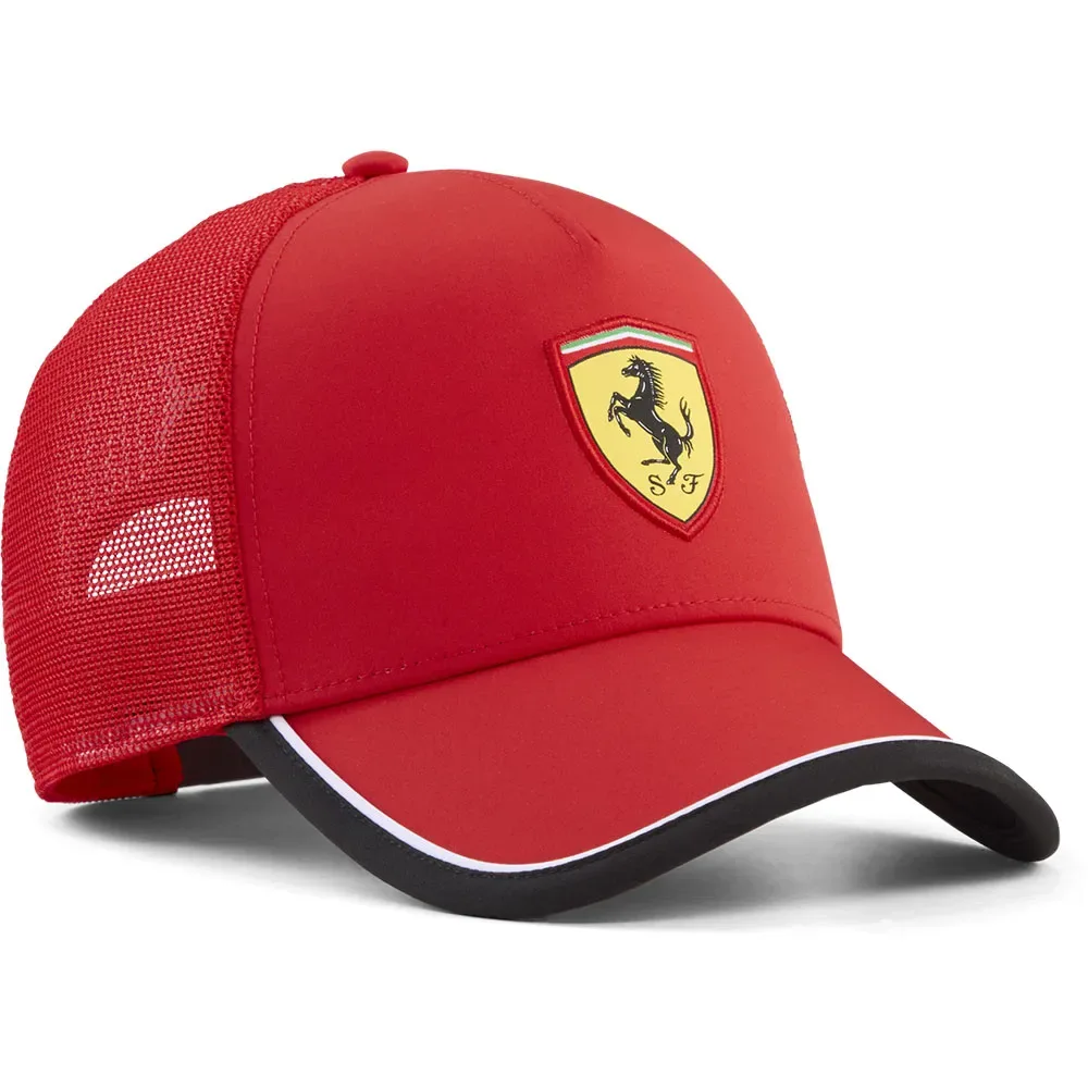 Cappello Trucker Ferrari Rosso Corsa One Size - Puma - FashionsVida