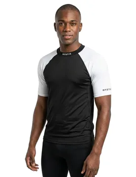Rash Guard Manches Courtes Event Rashvest No Brand Logo Black L - Mystic - FashionsVida