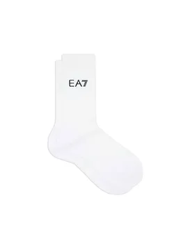 Tennis Pro Socks White / Black UK 5-6 - Ea7 Emporio Armani - FashionsVida