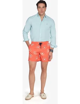 Harper & Neyer - Bañador tipo bermuda con multiestampado - Harper & Neyer - FashionsVida