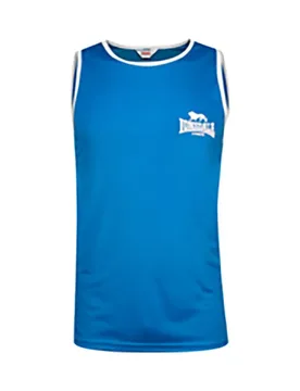 T-shirt Sans Manches Amateur Singlet Royal Blue M - Lonsdale - FashionsVida