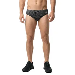 Slips Swimming Brief Black Snake L Men