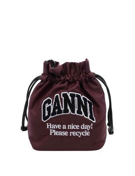 Ganni Custodia con logo Ganni