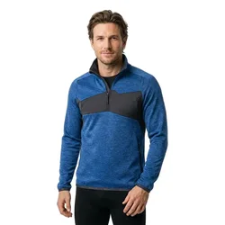 Sweat à Demi-zip Accelerate 18053 Azure Blue / Dark Navy 3XL