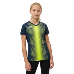 Olimpia Short Sleeve T-shirt Navy / Yellow Fluor 11-12 Years Girls