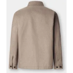 Sobrecamisa de hombre de espiga