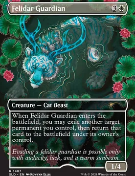 Felidar Guardian (Secret Lair - The Beauty of the Beasts) Secret Lair Drops - Magic: The Gathering - FashionsVida