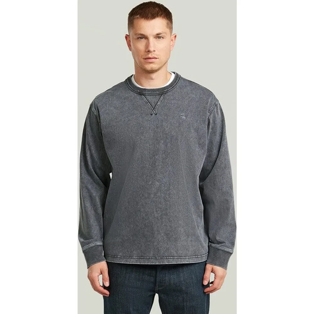 Sudadera de hombre efecto lavado - G-Star - FashionsVida
