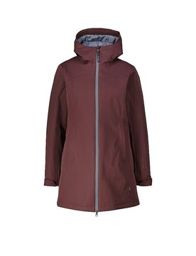 Abrigo de invierno con capucha Nora para mujer marrón 44