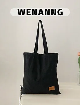 Bolso de mano casual de negocios, de gran capacidad, con diseño de doble asa, adecuado para adolescentes, mujeres, estudiantes universitarios, jóven - Shein - FashionsVida