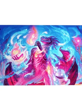 MTG Secrets of Strixhaven Shiny Playmat - Prismari, the Inspiration - Gamegenic - FashionsVida