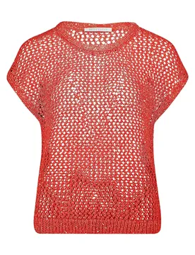Strickpullover Kurz ohne Arm female