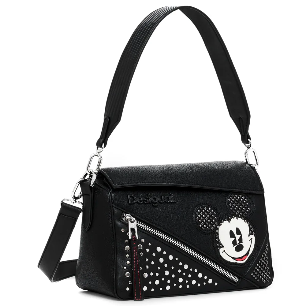 Mickey Borsa a spalla 24WAXP71 2000 Negro - Desigual - FashionsVida