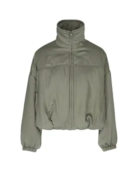 Veste de yoga moderne blouson vert foncé L - Mandala - FashionsVida
