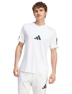 Z.n.e. Herren T-Shirts - Weiß - Größe S - Baumwolle White S - Adidas - FashionsVida