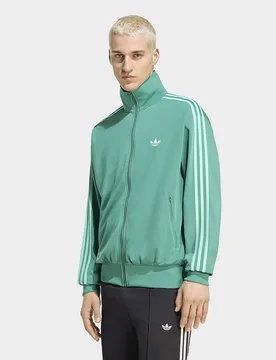 Mens Giacca Da Allenamento Firebird - Verde, verde verde Uomo taglia M - Adidas - FashionsVida
