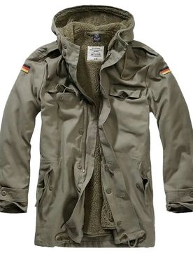 Parka Bundeswehr Flag - Oliv / 60 Oliv adult Herren