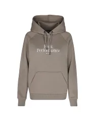 Felpa con cappuccio da donna Original marrone S