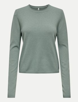 Only Langarmshirt ONLLOYAL Grün L
