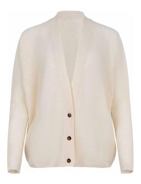 Cardigan Realizzato In Misto Cashmere