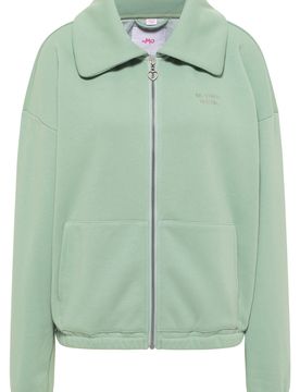 MYMO Sudadera con cremallera menta