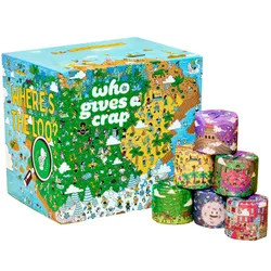Where's The Loo? Limited Edition Extra Soft Bamboo Toilet Tissue - 48 Rolls