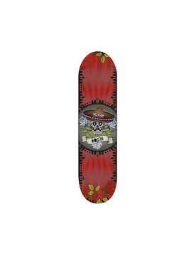 Skateboard Calavera Concave rouge