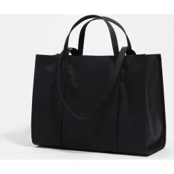 Bolso de hombro de mujer shopper nylon